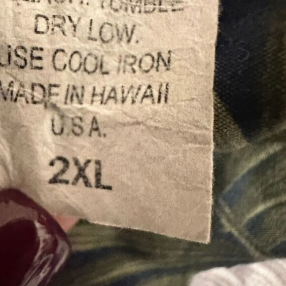 Pacific Legend Dress Women XL Blue Hawaiian Tropical Print Sleeveless Midi - Picture 4 of 5